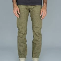 Samurai Jeans S0170GNX "Uguisu" 17oz Straight Tapered Jeans
