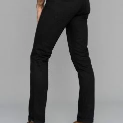 Stevenson Overall Co. Big Sur 210 12oz Slim Tapered Jeans Solid Black