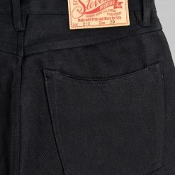 Stevenson Overall Co. Big Sur 210 12oz Slim Tapered Jeans Solid Black