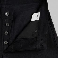 Stevenson Overall Co. Big Sur 210 12oz Slim Tapered Jeans Solid Black