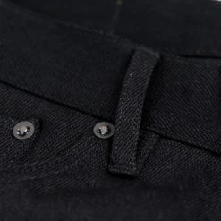 Stevenson Overall Co. Big Sur 210 12oz Slim Tapered Jeans Solid Black