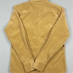 Stevenson Overall Co. Cody Shirt Beige Corduroy