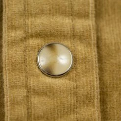 Stevenson Overall Co. Cody Shirt Beige Corduroy