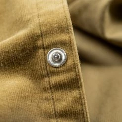 Stevenson Overall Co. Cody Shirt Beige Corduroy