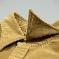 Stevenson Overall Co. Cody Shirt Beige Corduroy