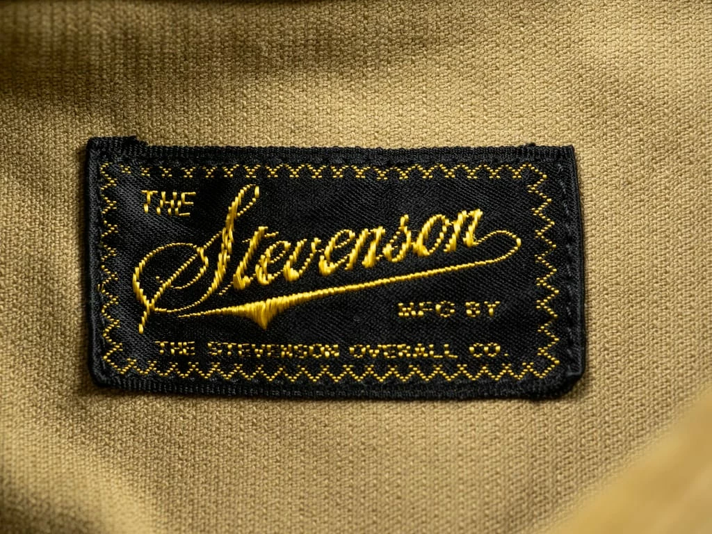 Stevenson Overall Co. Cody Shirt Beige Corduroy