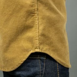 Stevenson Overall Co. Cody Shirt Beige Corduroy