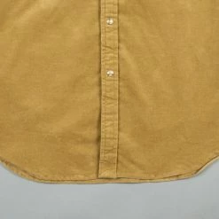 Stevenson Overall Co. Cody Shirt Beige Corduroy