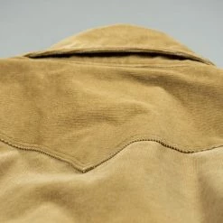 Stevenson Overall Co. Cody Shirt Beige Corduroy