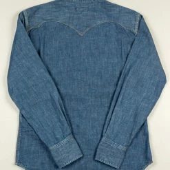 Stevenson Overall Co. Cody Shirt Faded Indigo