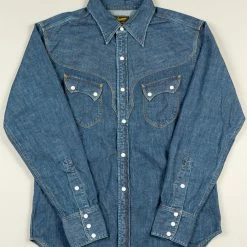 Stevenson Overall Co. Cody Shirt Faded Indigo