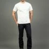 The Strike Gold 5105 15oz Slub Grey Weft Slim Straight Jeans