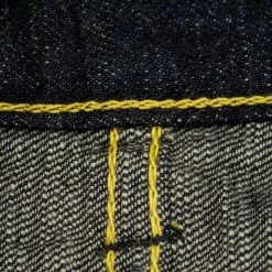 The Strike Gold 5105 15oz Slub Grey Weft Slim Straight Jeans