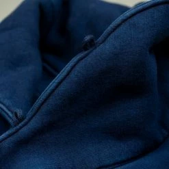 The Strike Gold Indigo Loopwheeled Shawl Collar Cardigan