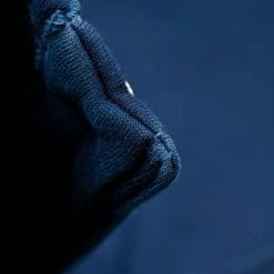 The Strike Gold Indigo Loopwheeled Shawl Collar Cardigan