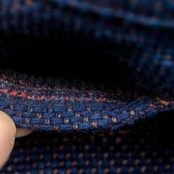 STUDIO D´ARTISAN Studio D'Artisan 1831 Kakishibu Sashiko Tight Straight Jeans