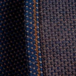 STUDIO D´ARTISAN Studio D'Artisan 1831 Kakishibu Sashiko Tight Straight Jeans