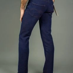 STUDIO D´ARTISAN Studio D'Artisan 1831 Kakishibu Sashiko Tight Straight Jeans