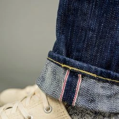 STUDIO D´ARTISAN Studio D'artisan D1833AI 15oz Tokushima Shoai High Rise Tapered Jeans