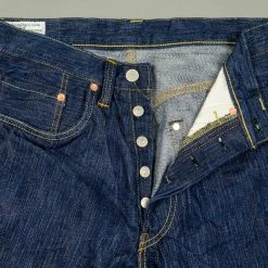 STUDIO D´ARTISAN Studio D'artisan D1833AI 15oz Tokushima Shoai High Rise Tapered Jeans