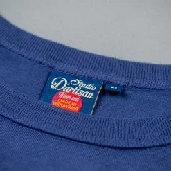STUDIO D´ARTISAN Studio D'Artisan 9913 Loopwheel T-Shirt Navy