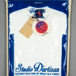 STUDIO D´ARTISAN Studio D'Artisan 9913 Loopwheel T-Shirt White