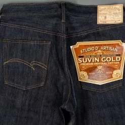STUDIO D´ARTISAN Studio D'Artisan Suvin Gold D1755 Regular Straight-Narrow Jeans
