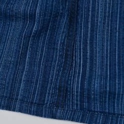 STUDIO D´ARTISAN Studio D'Artisan Indigo Shijira Kasuri Shirt NEW ARRIVALS