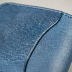 STUDIO D´ARTISAN Studio D'artisan Indigo Leather Mini Wallet 24 STUDIO D´ARTISAN Studio D'artisan Indigo Leather Mini Wallet