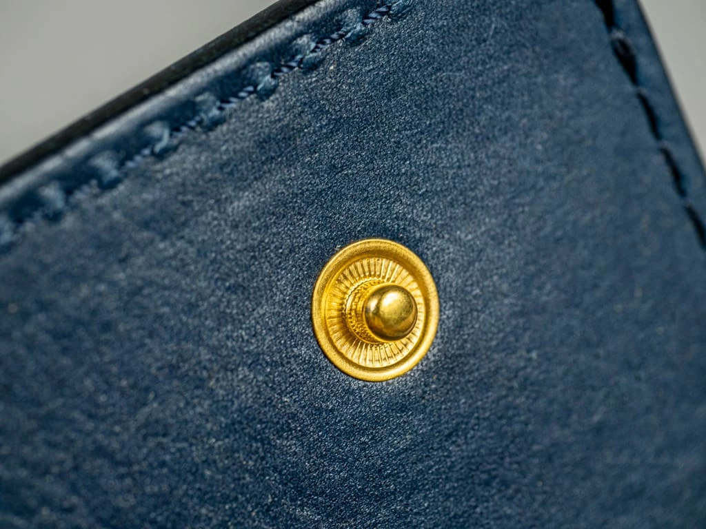 STUDIO D´ARTISAN Studio D'artisan Indigo Leather Mini Wallet 10 STUDIO D´ARTISAN Studio D'artisan Indigo Leather Mini Wallet