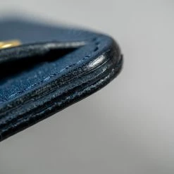 STUDIO D´ARTISAN Studio D'artisan Indigo Leather Mini Wallet 30 STUDIO D´ARTISAN Studio D'artisan Indigo Leather Mini Wallet