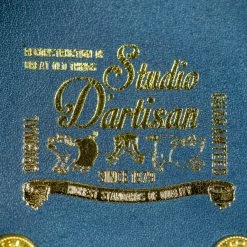 STUDIO D´ARTISAN Studio D'artisan Indigo Leather Mini Wallet 29 STUDIO D´ARTISAN Studio D'artisan Indigo Leather Mini Wallet