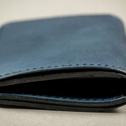 STUDIO D´ARTISAN Studio D'artisan Indigo Leather Mini Wallet 21 STUDIO D´ARTISAN Studio D'artisan Indigo Leather Mini Wallet