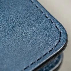 STUDIO D´ARTISAN Studio D'artisan Indigo Leather Mini Wallet 32 STUDIO D´ARTISAN Studio D'artisan Indigo Leather Mini Wallet