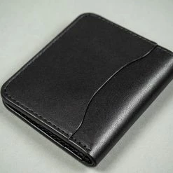 STUDIO D´ARTISAN Studio D'Artisan Black Leather Mini Wallet