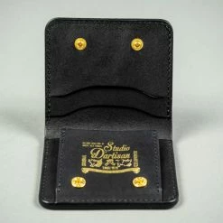 STUDIO D´ARTISAN Studio D'Artisan Black Leather Mini Wallet