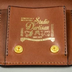 STUDIO D´ARTISAN Studio D'Artisan Brown Leather Mini Wallet