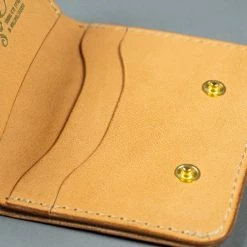 STUDIO D´ARTISAN Studio D'artisan Natural Leather Mini Wallet