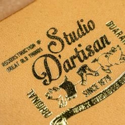 STUDIO D´ARTISAN Studio D'artisan Natural Leather Mini Wallet