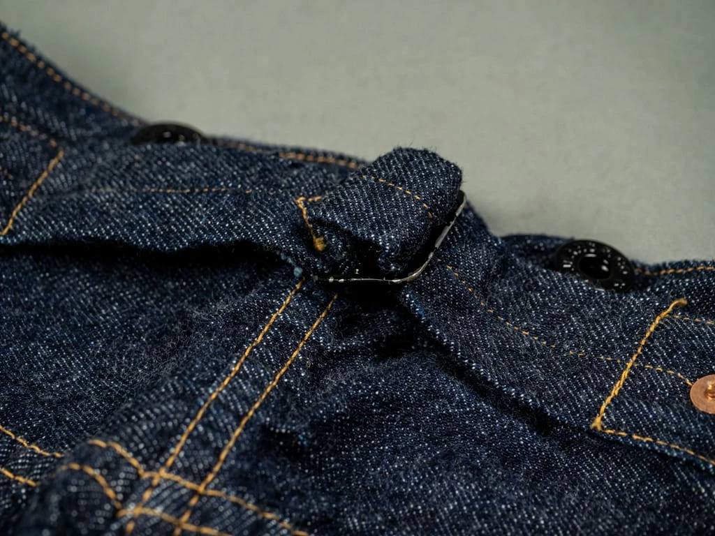 TCB Two Cat's Waist Overall Natural Indigo 18 TCB Two Cat's Waist Overall Natural Indigo
