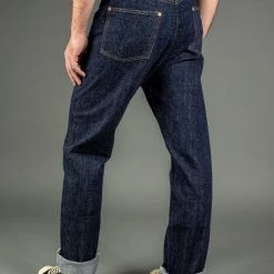 TCB Two Cat's Waist Overall Natural Indigo 42 TCB Two Cat's Waist Overall Natural Indigo
