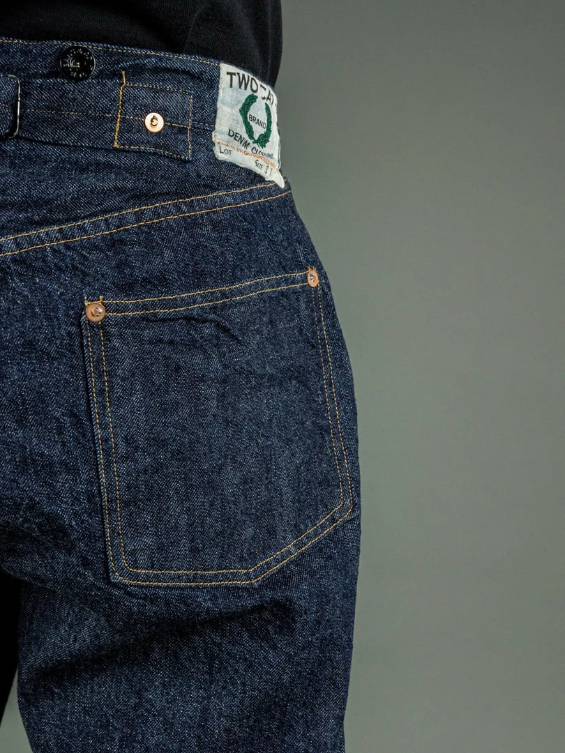 TCB Two Cat's Waist Overall Natural Indigo 8 TCB Two Cat's Waist Overall Natural Indigo