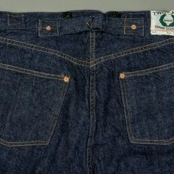 TCB Two Cat's Waist Overall Natural Indigo 50 TCB Two Cat's Waist Overall Natural Indigo