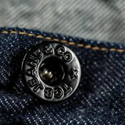 TCB Two Cat's Waist Overall Natural Indigo 51 TCB Two Cat's Waist Overall Natural Indigo