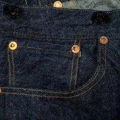 TCB Two Cat's Waist Overall Natural Indigo 65 TCB Two Cat's Waist Overall Natural Indigo