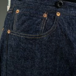TCB Two Cat's Waist Overall Natural Indigo 46 TCB Two Cat's Waist Overall Natural Indigo