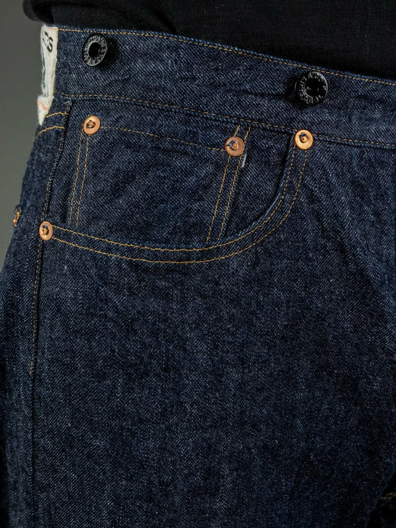 TCB Two Cat's Waist Overall Natural Indigo 11 TCB Two Cat's Waist Overall Natural Indigo