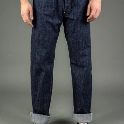 TCB Two Cat's Waist Overall Natural Indigo