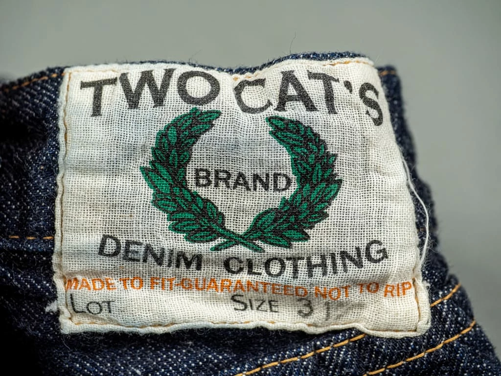 TCB Two Cat's Waist Overall Natural Indigo 28 TCB Two Cat's Waist Overall Natural Indigo