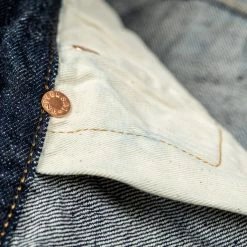 TCB Two Cat's Waist Overall Natural Indigo 70 TCB Two Cat's Waist Overall Natural Indigo